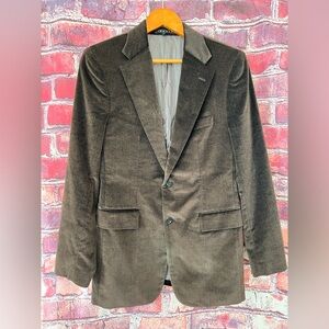 Theory Brown Velvet Men's Blazer